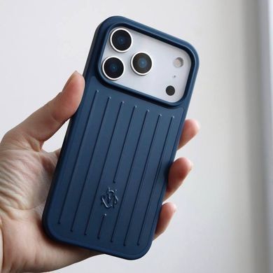 Чехол для Iphone 17 Pro Max Rimowa Aluminium Case Blue