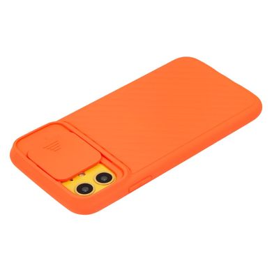 Чохол для iPhone 11 Multi-Colored camera protect помаранчевий