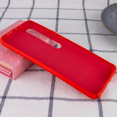 Чехол для Xiaomi Mi 10 / Mi 10 Pro My Colors Full Красный c закрытым низом и микрофиброю
