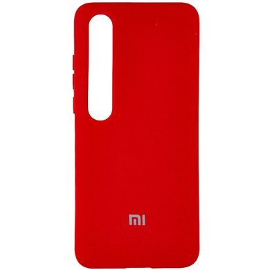 Чехол для Xiaomi Mi 10 / Mi 10 Pro My Colors Full Красный c закрытым низом и микрофиброю