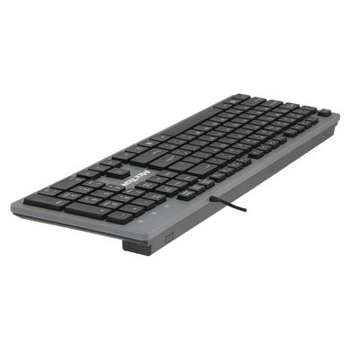 Клавіатура Meetion USB Standard Chocolate Ultrathin Keyboard K841 |RU/EN розкладки| Black