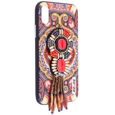 TPU+PC чехол "Keloe" National Style для Apple iPhone X (5.8") / XS (5.8") (Узор 004)