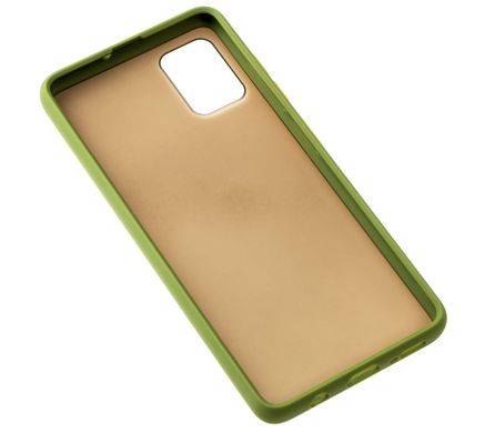 Чехол для Samsung Galaxy A51 (A515) LikGus Maxshield зеленый