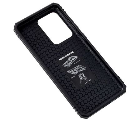 Чехол для Serge Ring for Magnet Samsung Galaxy S20 Ultra (G988) Черный /Противоударный, бронированный
