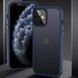 TPU+PC чехол Metal Buttons для Apple iPhone 12 mini (5.4") (Синий)