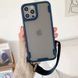 Чохол TPU+PC TRAVEL Carbon для Apple iPhone 13 Pro (6.1"") Синій