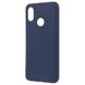 Силіконовий чохол TPU Soft for Xiaomi Mi8 Синій, Темно-синій