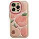 Чохол для iPhone 12 Pro Max 3d case Peach