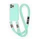 Чехол для iPhone 13 Pro Crossbody Case + ремешок Marine Green
