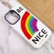 TPU+PC чехол Funny pictures with MagSafe для Apple iPhone 13 Pro Max (6.7") Be Nice