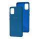 Чохол для Samsung Galaxy A31 (A315) My Colors Full синій / navy blue з закритим низом і мікрофіброю