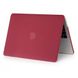 Чехол накладка Matte HardShell Case для MacBook Pro 15" (2016/2017/2018/2019) Wine Red