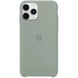 Чехол silicone case for iPhone 11 Pro (5.8") (Серый / Mist Blue)