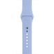Силиконовый ремешок для Apple watch 38mm / 40mm (Голубой / Lilac Blue)