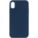 TPU чохол Bonbon Metal Style для Apple iPhone XR (6.1") Синій / Cosmos blue
