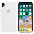 Чохол silicone case for iPhone XR White / Білий