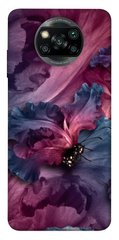 Чехол для Xiaomi Poco X3 NFC PandaPrint Насекомое цветы