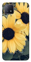 Чохол для Oppo A73 PandaPrint Два соняшнику квіти