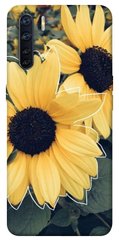 Чохол для Oppo A91 PandaPrint Два соняшнику квіти