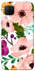 Чехол для Huawei P40 Lite PandaPrint Акварельные цветы цветы