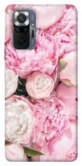 Чехол для Xiaomi Redmi Note 10 Pro Пионы цветы