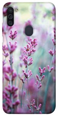 Чехол для Samsung Galaxy M11 PandaPrint Лаванда 2 цветы