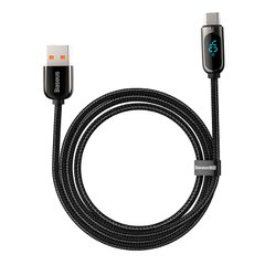 Кабель BASEUS Type-C Display Fast Charging Data Cable |1m, 5A| (CATSK-0S) Black, Black