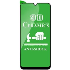 Захисна плівка Ceramics 9D (без упак.) для Samsung Galaxy A31/A32 4G/A22 4G/M32/M22 Чорний