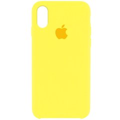 Чехол для Apple iPhone XR (6.1"") Silicone Case Желтый / Yellow