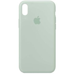 Чохол silicone case for iPhone XS Max з мікрофіброю і закритим низом Beryl