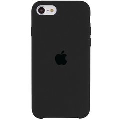Чехол Silicone Case (AA) для Apple iPhone SE (2020) (Серый / Dark Grey)