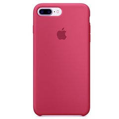 Чохол Silicone case orig 1: 1 (AAA) для Apple iPhone 7 plus / 8 plus (5.5 ") (Червоний / Rose Red)