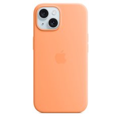 Чехол Silicone case Original 1:1 (AAA) with Magsafe для Apple iPhone 15