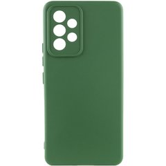 Чохол Silicone Cover Lakshmi Full Camera (A) для Samsung Galaxy A54 5G Зелений / Dark green