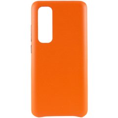 Кожаный чехол AHIMSA PU Leather Case (A) для Xiaomi Mi Note 10 Lite (Оранжевый)