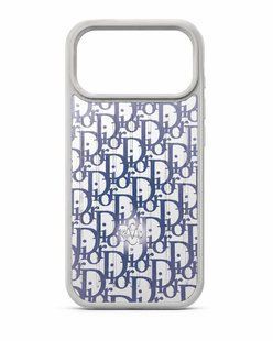 Чохол для Iphone 17 Pro / 18 Pro Rimowa collab Dior Aluminium Case Silver