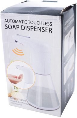 Дозатор сенсорний для мила PRC - Automatic Touchless Soap Dispenser 480 мл