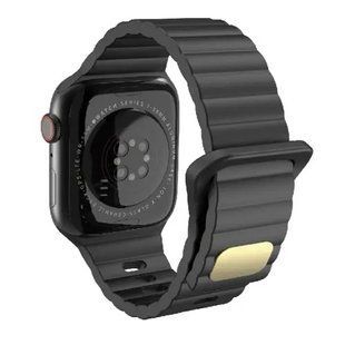 Ремінець для Apple Watch 42mm | 44mm | 45mm | 49mm Simple Stylish Band Black