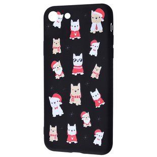 TPU чохол WAVE Fancy для Apple iPhone 6 / 6s (4.7 ") (Dogs / Black)