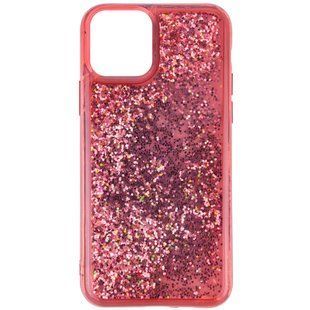 TPU+PC чохол Sparkle (glitter) для Apple iPhone 12 Pro / 12 (6.1") (Червоний)