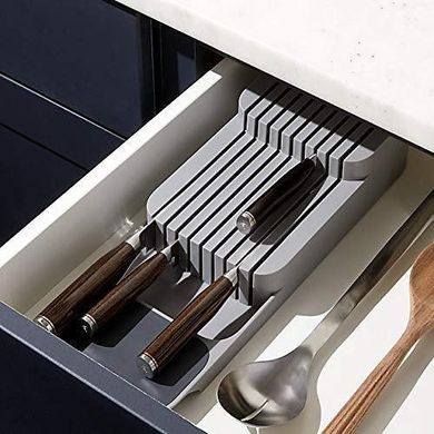 Кухонний органайзер для ножів DrawerStore, лоток для ножів, підставка для ножів
