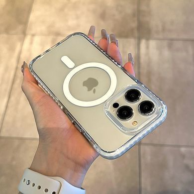 Противоударный чехол для iPhone 13 Pro Shield with Magsafe White