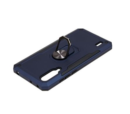 Чехол для Xiaomi Mi9 Lite / Mi CC9 / Mi A3 Pro SG Ring с кольцом Темно-синий