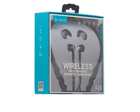 Навушники Bluetooth Celebrat A16 Wireless Black