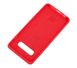 Чохол для Samsung Galaxy S10 Plus (G975) Silicone Full червоний з закритим низом і мікрофіброю