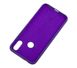 Чохол для Xiaomi Redmi Note 7 Silicone Full фіолетовий з закритим низом і мікрофіброю