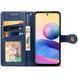 Шкіряний чохол книжка GETMAN Gallant (PU) для Samsung Galaxy M52 Синій
