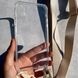 Чохол для iPhone XR прозорий з ремінцем Antique White