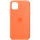 Чехол для Apple iPhone 13 Silicone Case Full / закрытый низ Оранжевый / Vitamin C