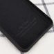 Чехол для Samsung Galaxy S21 Silicone Full camera закрытый низ + защита камеры Черный / Black